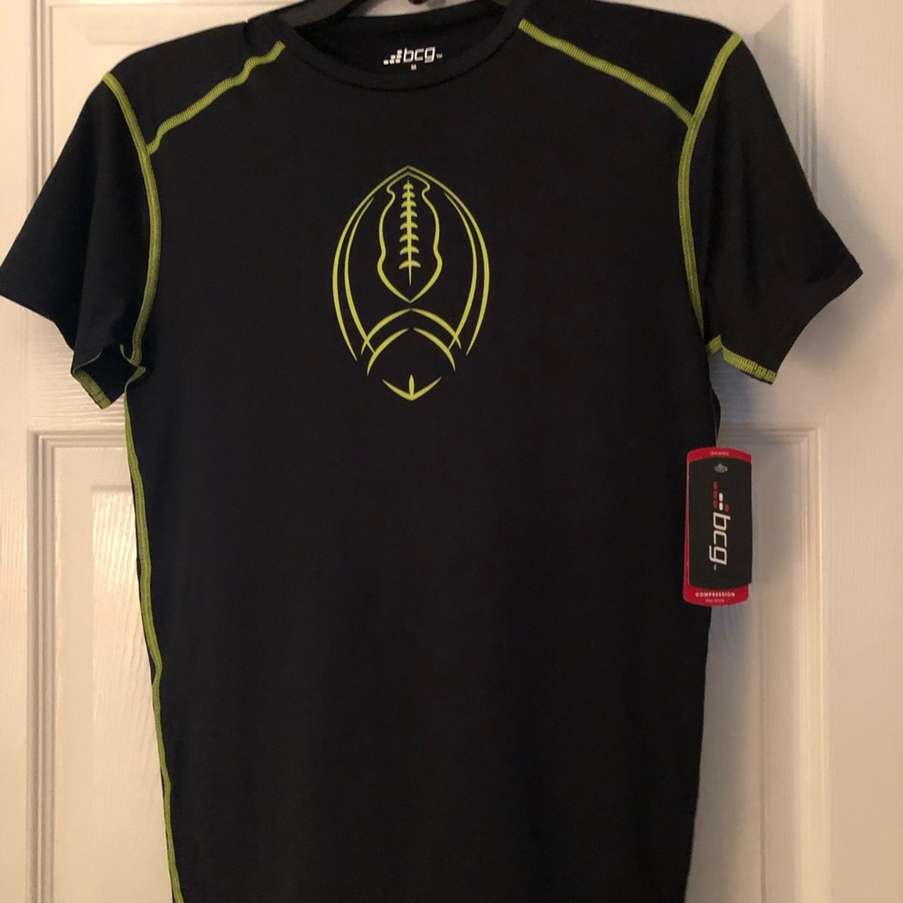 Mens compression crew by BCG slim fit; NWT!